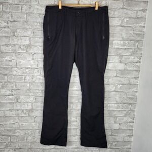 Clothing Arts Pants Pick-Pocket Proof Black Nylon Technical Travel 34x32